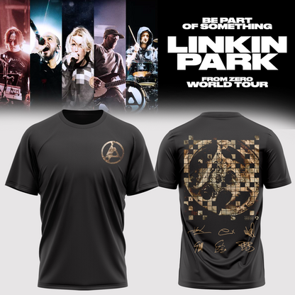 Linkin Park From Zero World Tour 2026 Signed TShirt