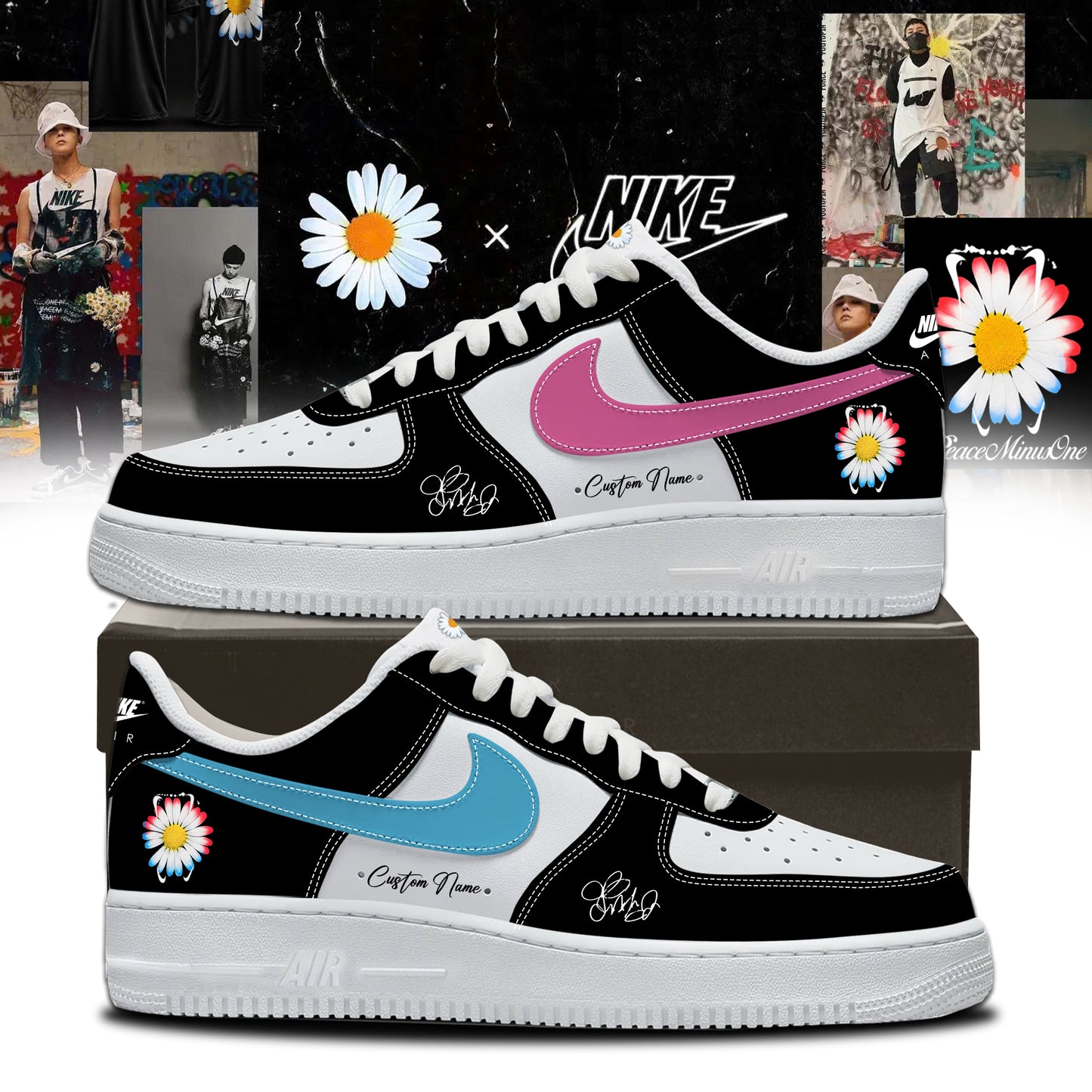 ..G-Dragon’s PEACEMINUSONE  Shoes 1