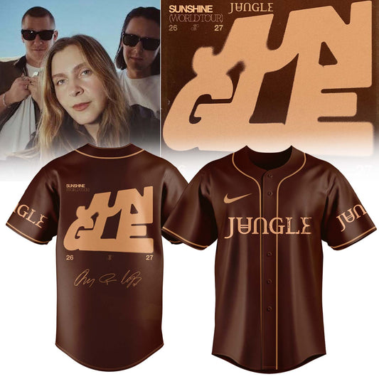 ,,,Jungle – Sunshine World Tour 2026/27 Limited Edition Signature – Jersey (Custom Number)