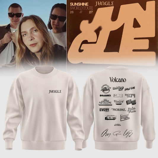 ,,.Jungle – Sunshine World Tour 2026/27 Limited Edition Signature – Sweatshirt