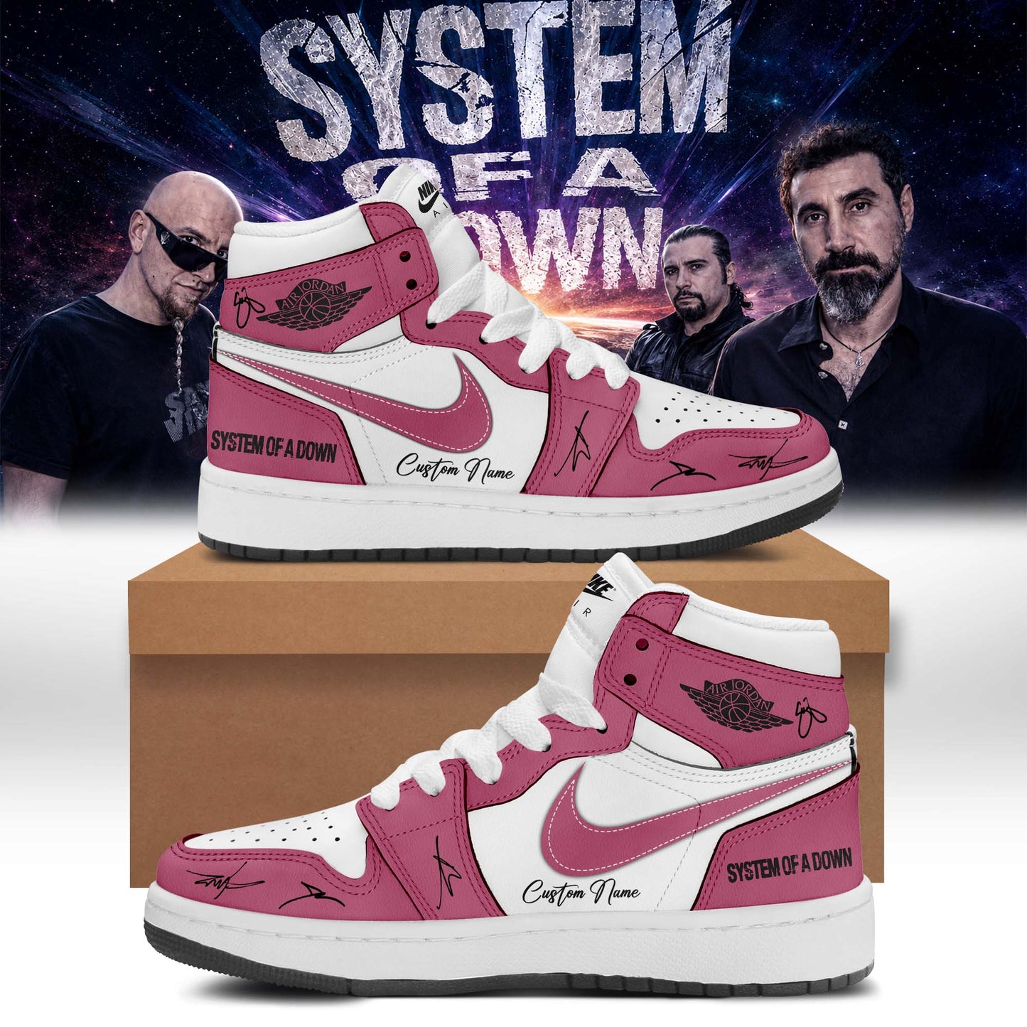System of a Down “Europe / UK Stadium Tour 2026” Signature Limited Edition – Shoes
