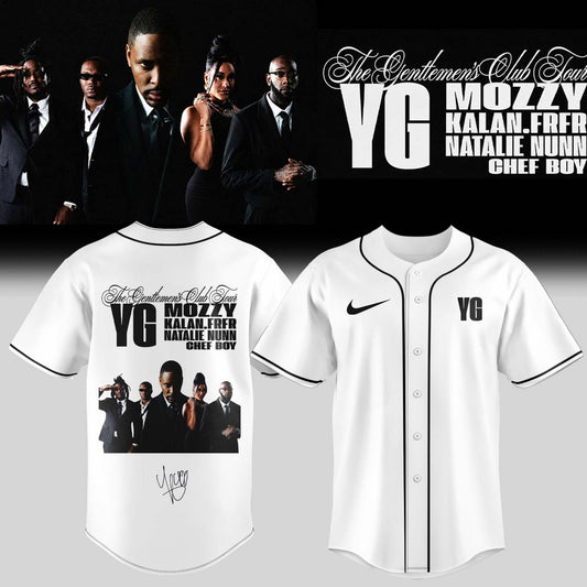,,,YG – “The Gentlemen’s Club” . Limited Edition Signature Jersey