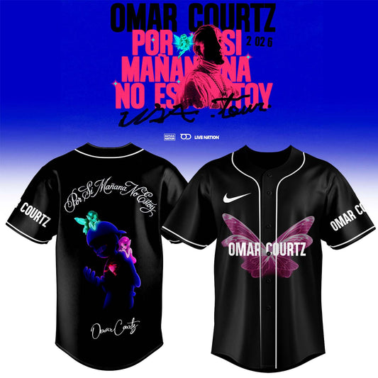 ,,..Omar Courtz “Por Si Mañana No Estoy” World Tour 2026 Signed – Jersey