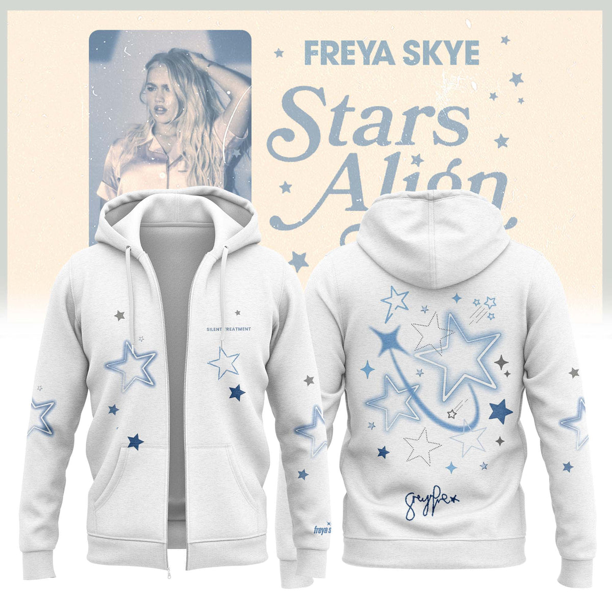 Freya Skye Stars Align Tour ZipHoodie