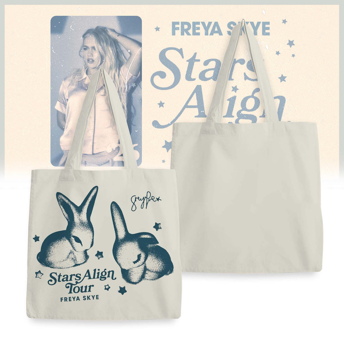 Freya Skye Stars Align Tour Tote Bag