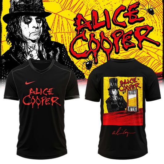 ,,.Alice Cooper “Alice’s Attic Tour” 2026 Signed – Jersey