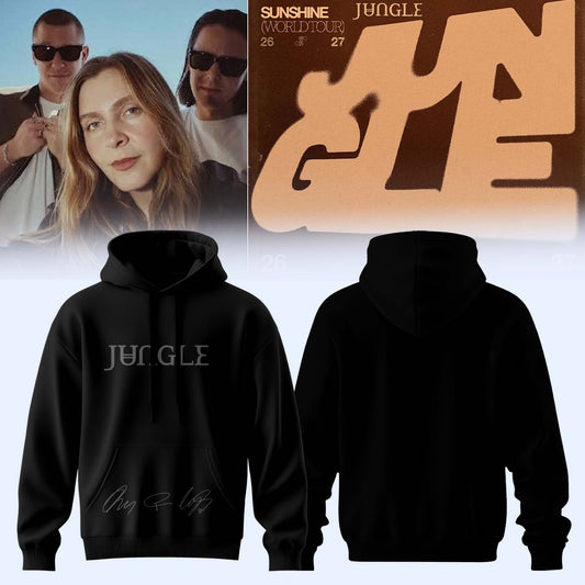 ,,.Jungle – Sunshine World Tour 2026/27 Limited Edition Signature – Hoodie