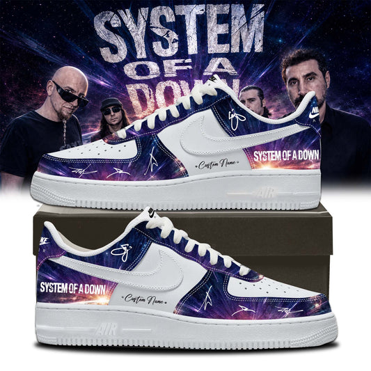 System of a Down “Europe / UK Stadium Tour 2026” Signature Limited Edition – Shoes AF1