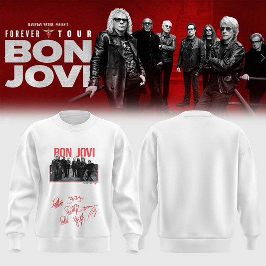 BON JOVI “Forever Tour” Signature Collection Limited Edition – Sweatshirt