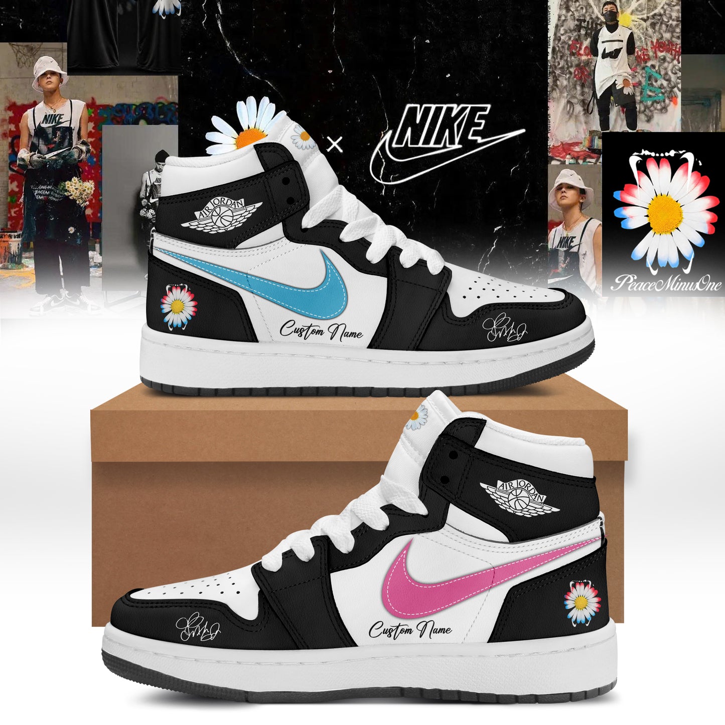 ..G-Dragon’s PEACEMINUSONE  Shoes 1