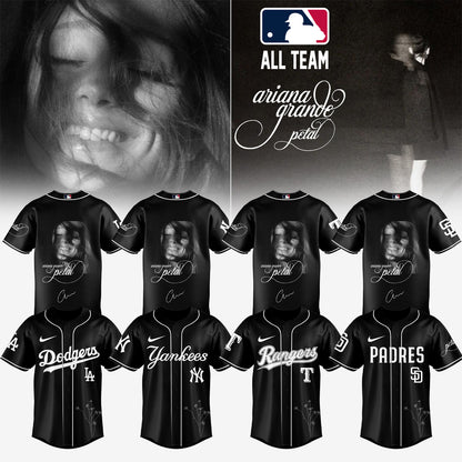 Baseball x Ariana Grande’s Petal Album Jersey