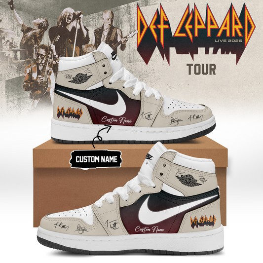 ,,Def Leppard Live 2026 Limited Edition Signature – Shoes