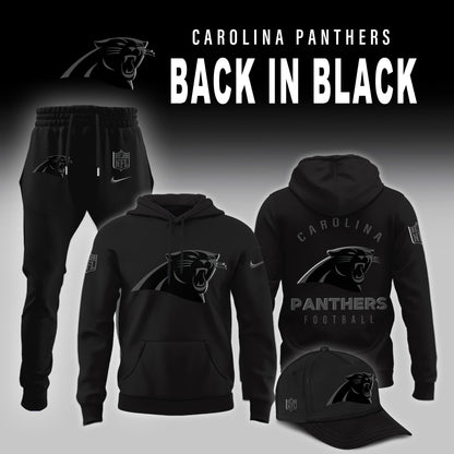 Carolina Panthers 2025 Back In Black Limited Edition Hoodie