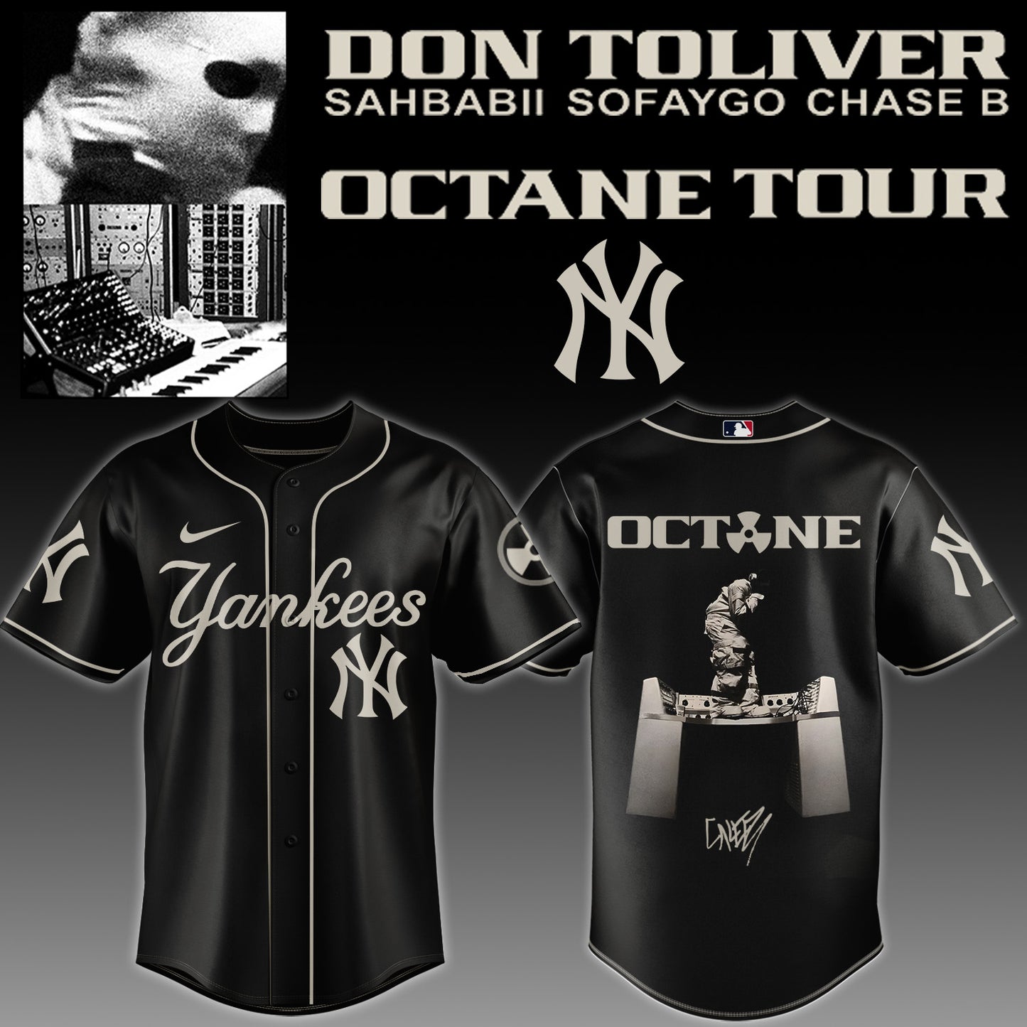 ..BASEBALL ALL TEAMS x Don Toliver Octane Tour Jersey