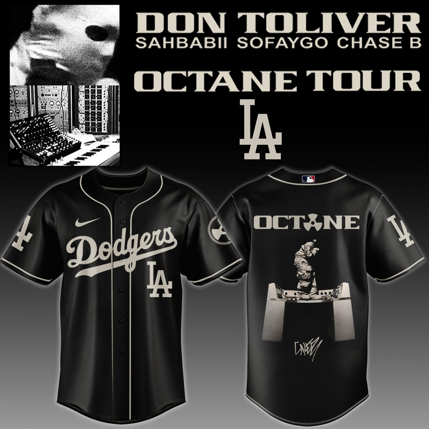 ..BASEBALL ALL TEAMS x Don Toliver Octane Tour Jersey
