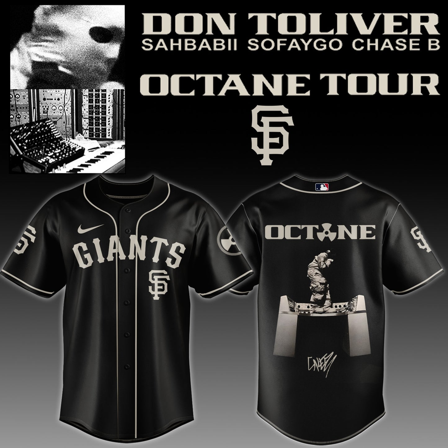 ..BASEBALL ALL TEAMS x Don Toliver Octane Tour Jersey