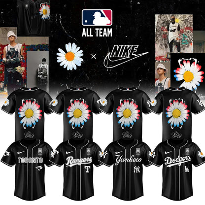 ..G-Dragon’s PEACEMINUSONE x Baseball Fullteam Jersey