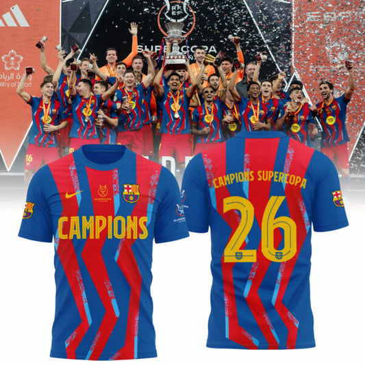 .FC Barcelona Campions Supercopa 2026 Limited Combo