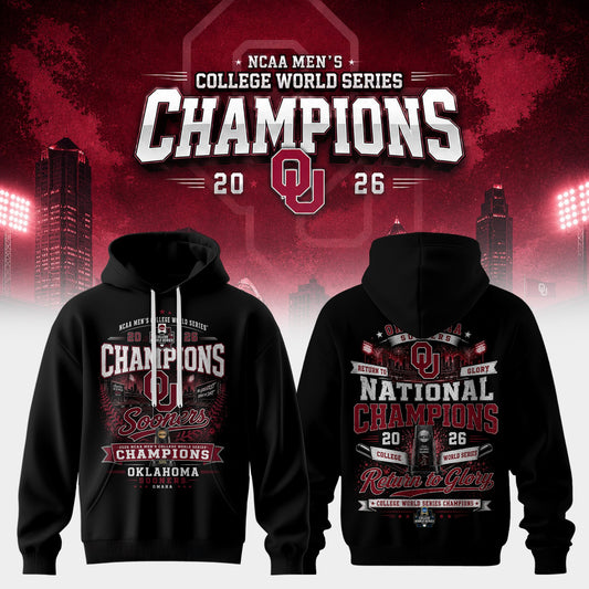 Men’s College World Series Champions 2026 Edition Hoodie