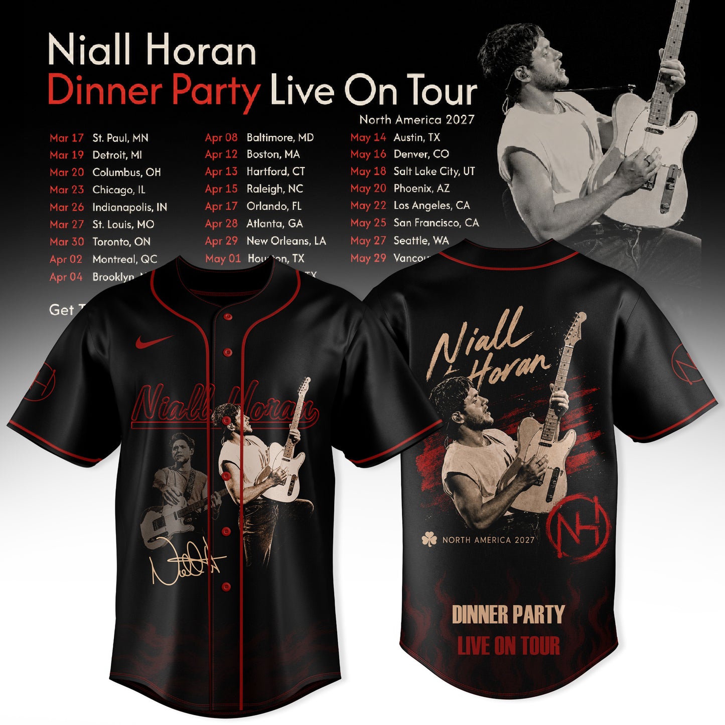 _NIALL HORAN – DINNER PARTY LIVE ON TOUR JERSEY