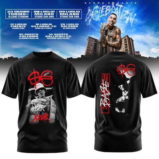 Sfera Ebbasta Tour 2026 Limited Tshirt