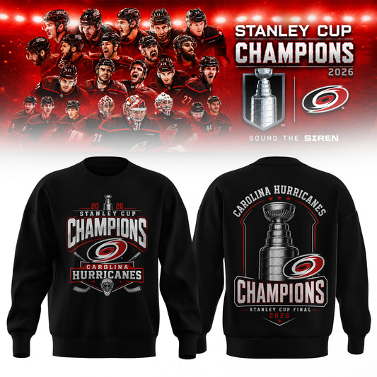 C Hurricanes 2026 Stanley Cup Champions Sweatshirt