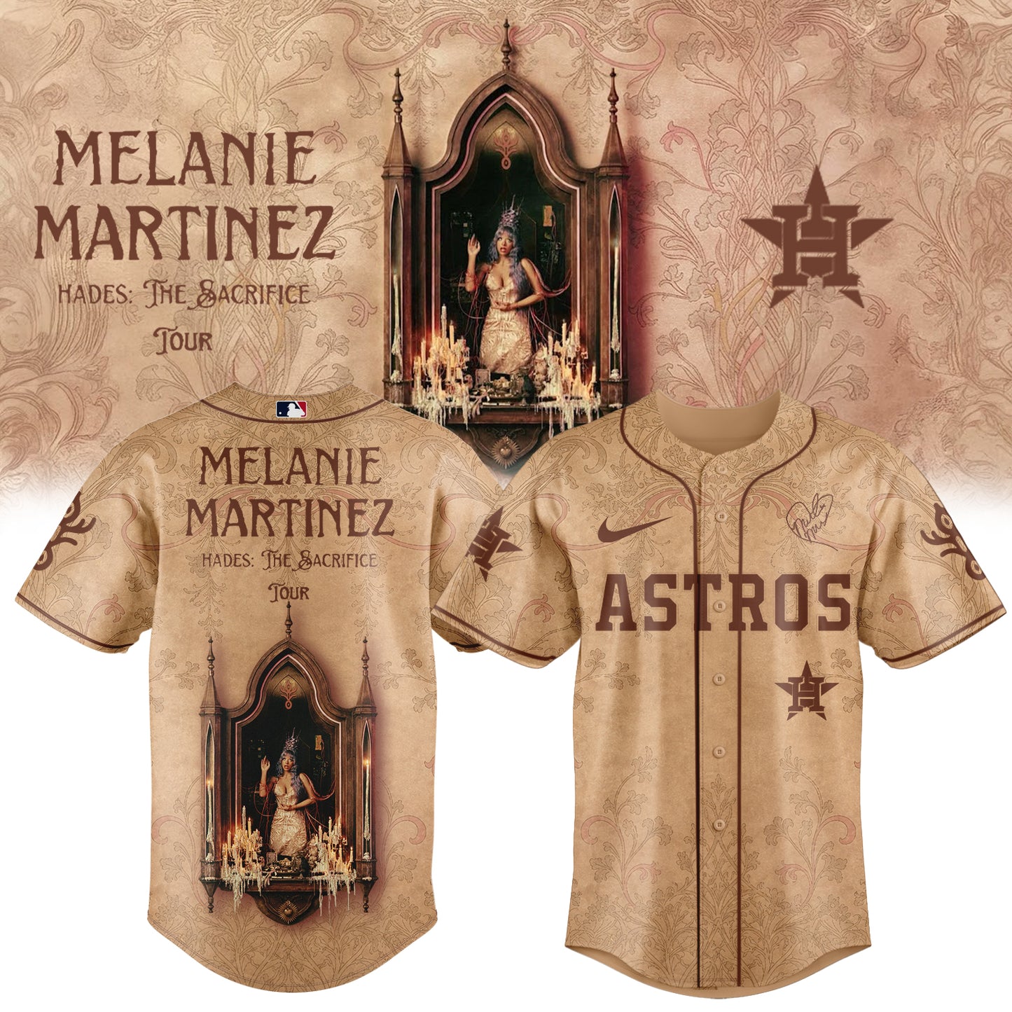 ,,Baseball X Melanie Martinez ”HADES: THE SACRIFICE TOUR 2026” Limited Edition Signature – Jersey 2