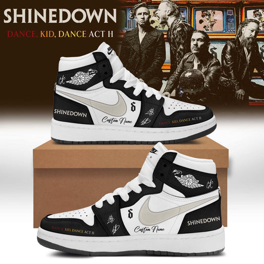 ,,SHINEDOWN “Dance Kid Dance Act II World Tour” 2026 Signed – Shoes 1-2