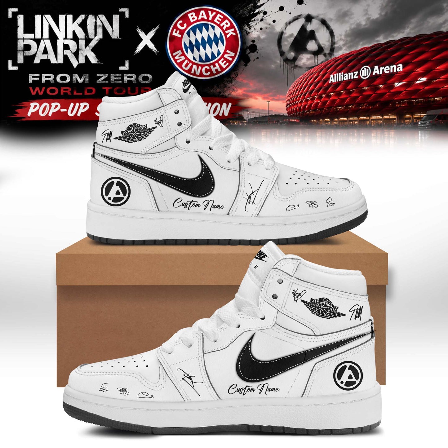 Linkin Park x FC Bayern München Shoes 34