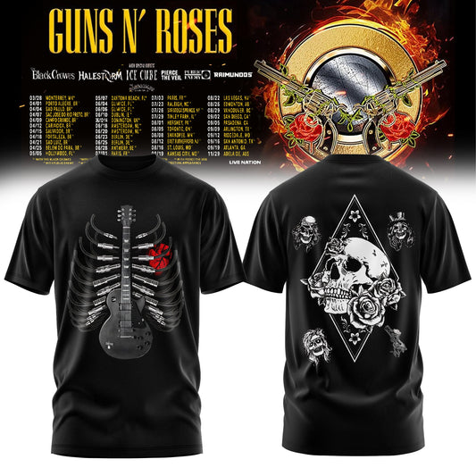 _Guns N’ Roses 2026 TOUR T-SHIRT IS HERE – LIMITED EDITION 🔥