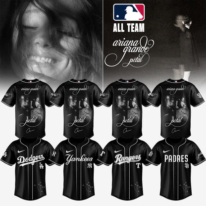 Baseball x Ariana Grande’s Petal Album Jersey