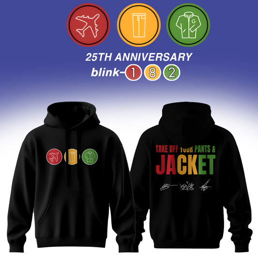 ,,,Blink-182 Anniversary Collection -Limited Edition Signature Hoodie