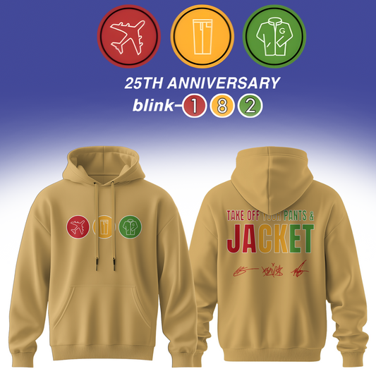,,Blink-182 Anniversary Collection -Limited Edition Signature Hoodie