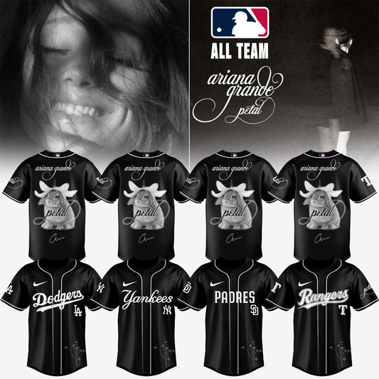 Baseball x Ariana Grande’s Petal Album Jersey