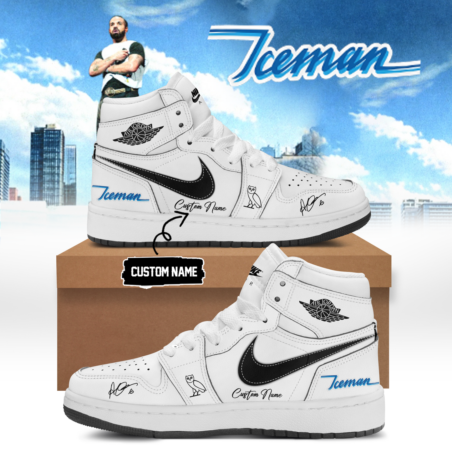 Drake Iceman Shoes 2