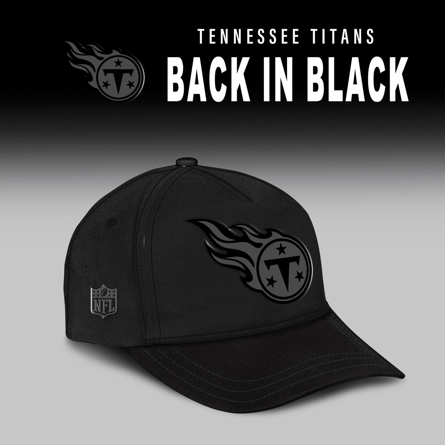 Tennessee Titans 2025 Back In Black Limited Edition Combo TShirt