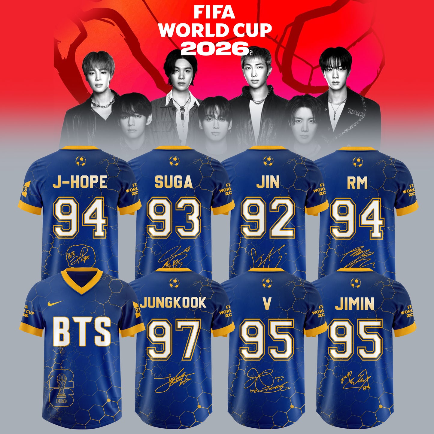 HexaPitch 26 – Navy Gold Jersey Edition 1