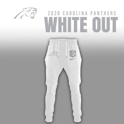 Carolina Panthers 2026 White Out Limited Edition Hoodie