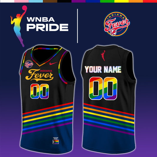Indiana Fever 2026 WNBA x Pride Day Jersey Limited Edition