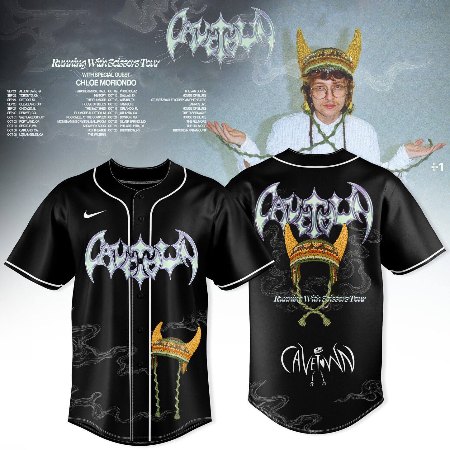 Cavetown – Running With Scissors Tour 2026 Limited Jersey