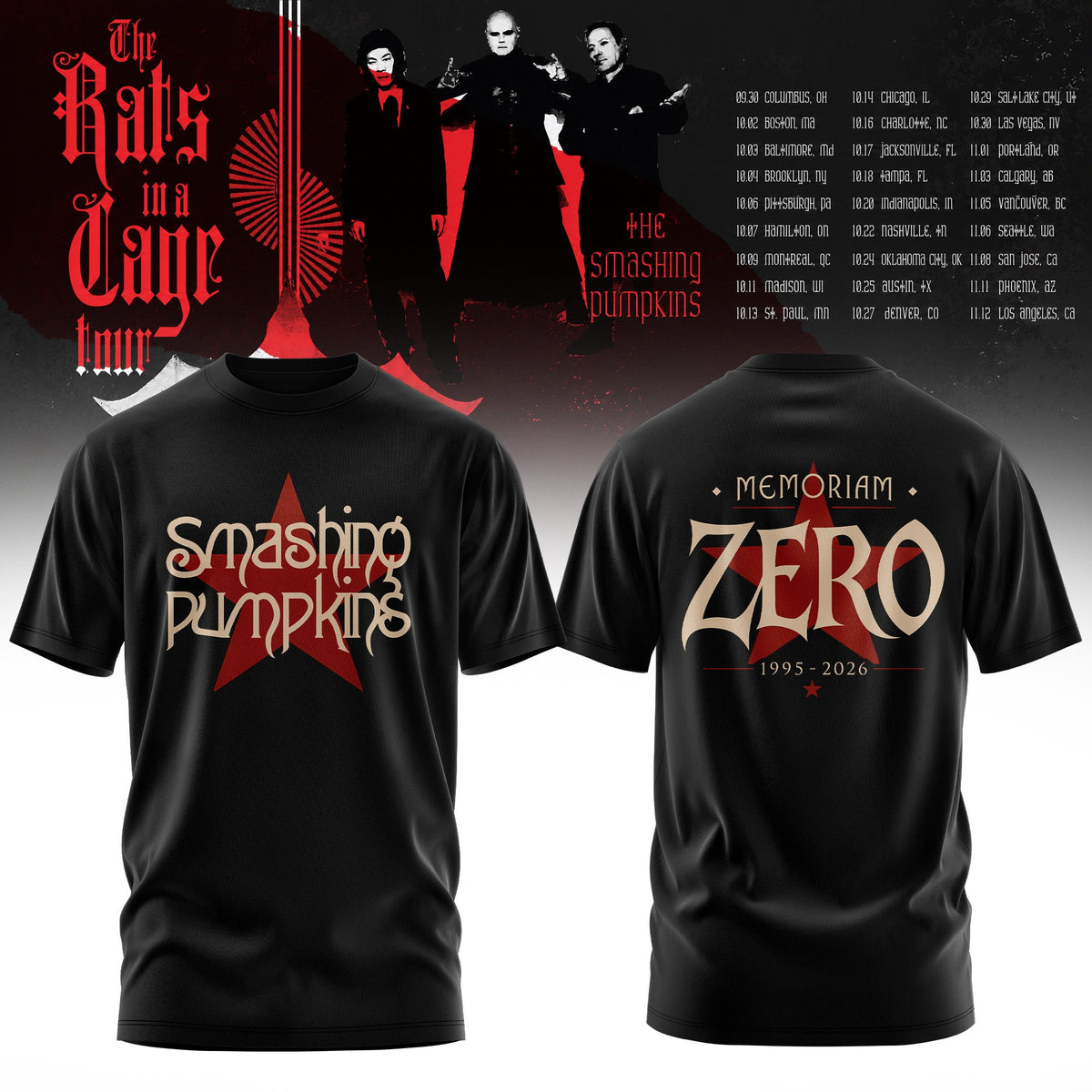 _ The Rats In A Cage Tour 2026 Edition Tee