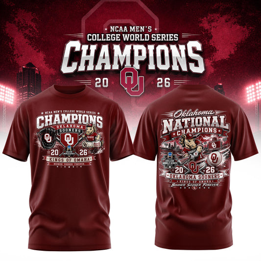 _ Men’s College World Series Champions 2026 Edition Tee