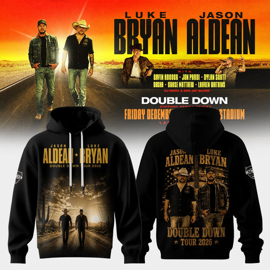 Double Down Tour 2026 – Desert Highway Collection Hoodie