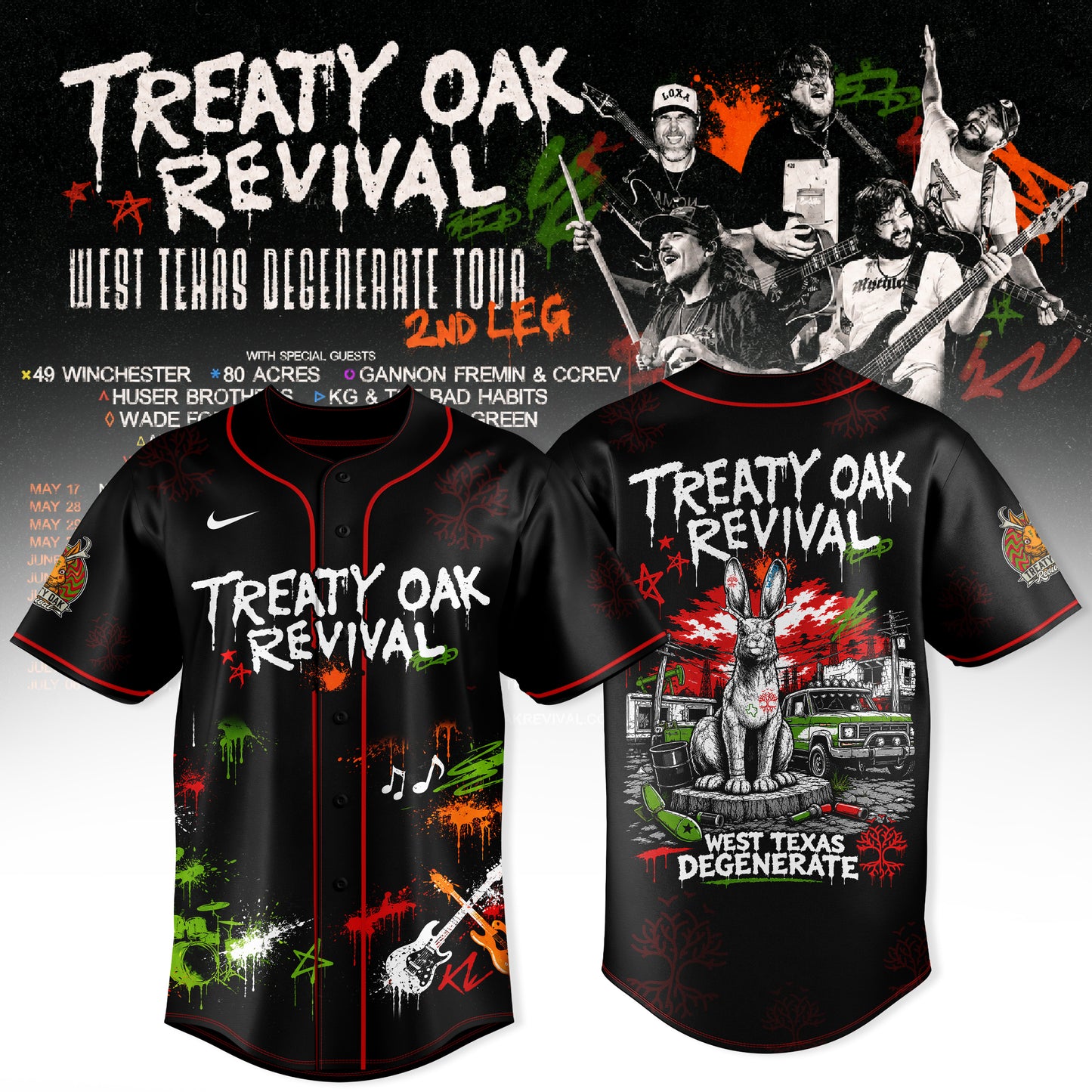 _ West Texas Degenerate Tour 2026 Edition Jersey
