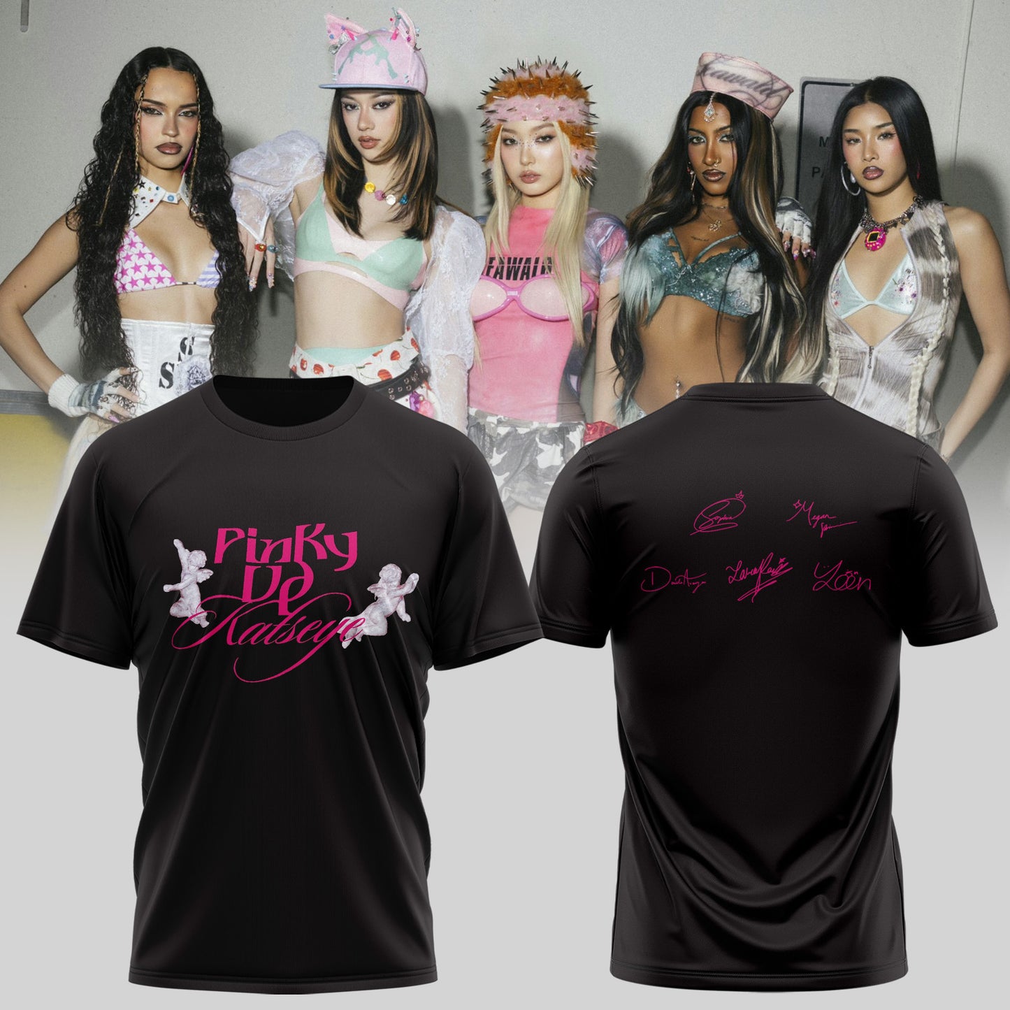 .KATSEYE Pinky Up TShirt