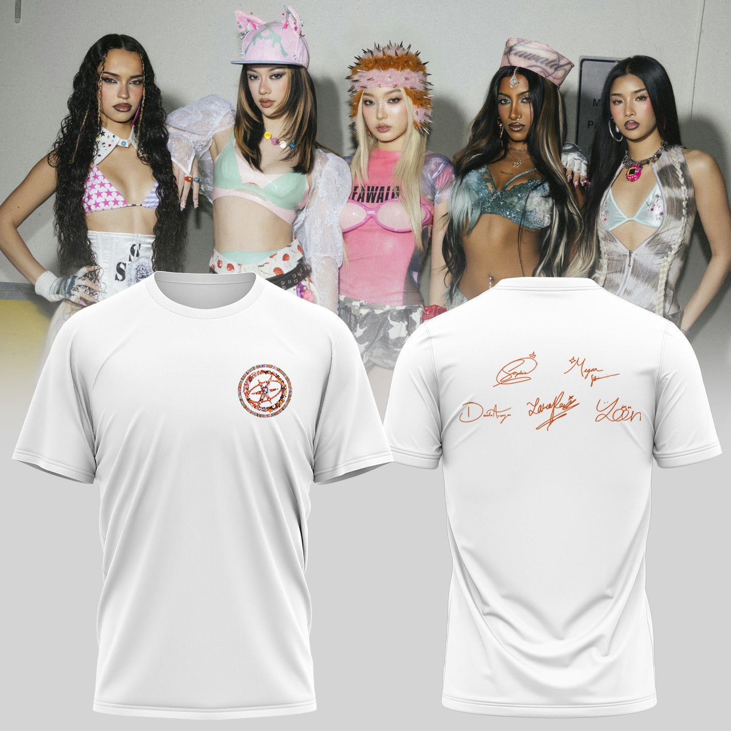 .KATSEYE Pinky Up TShirt