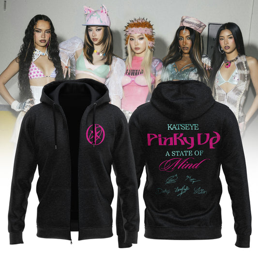 .KATSEYE Pinky Up Zip Hoodie