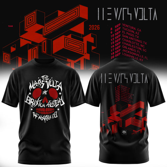 The Mars Volta 2026 Tour merch
