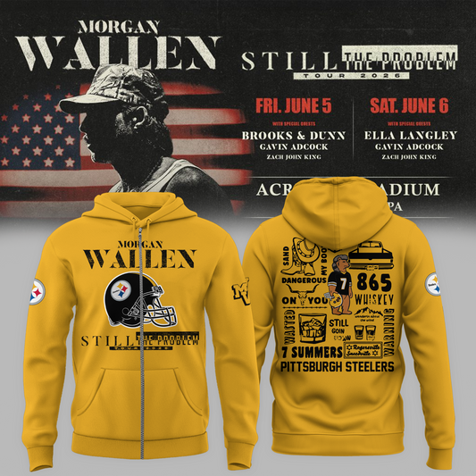 🔥 MW x Pittsburgh Stadium Tour 2026 Limited Edition Zip Hoodie