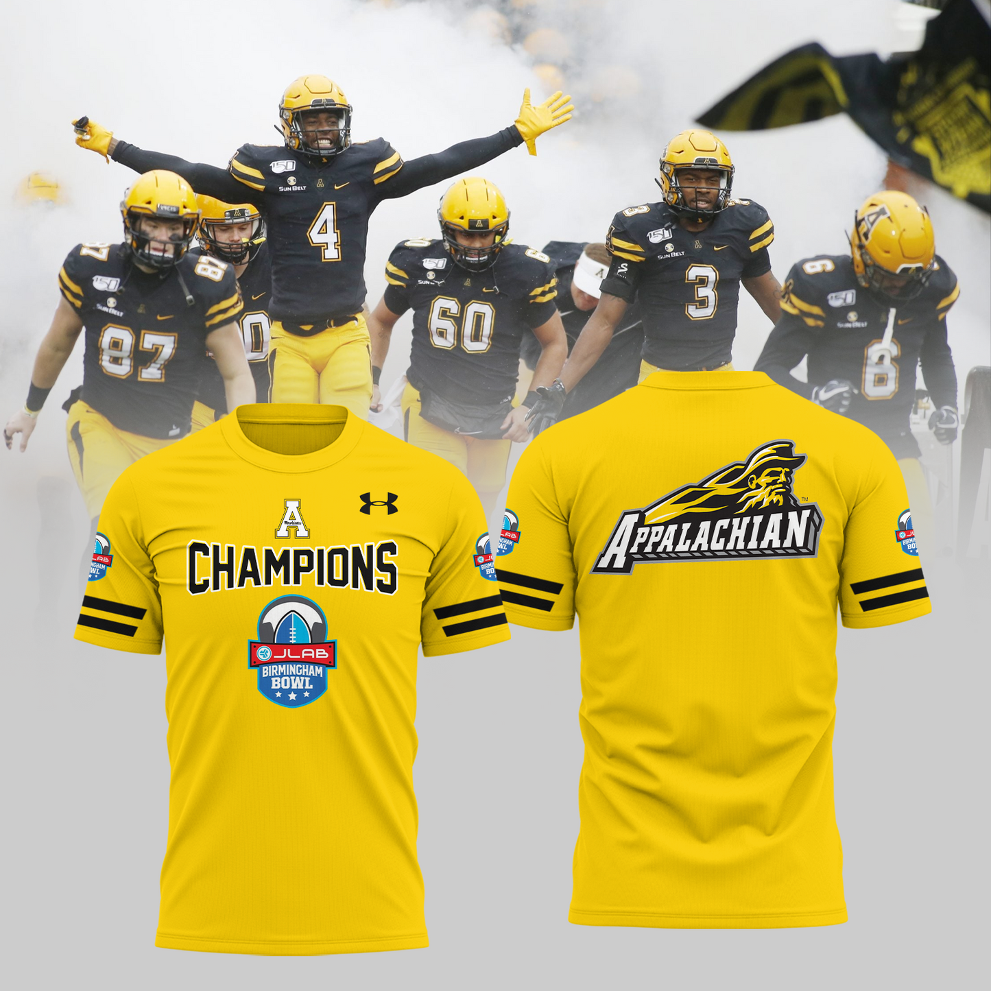 APPALACHIAN STATE – 2025  JLAB BIRMINGHAM BOWL TShirt